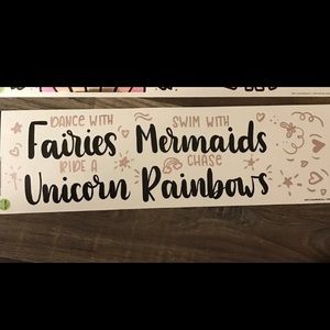 Fairies & mermaids wall sticker